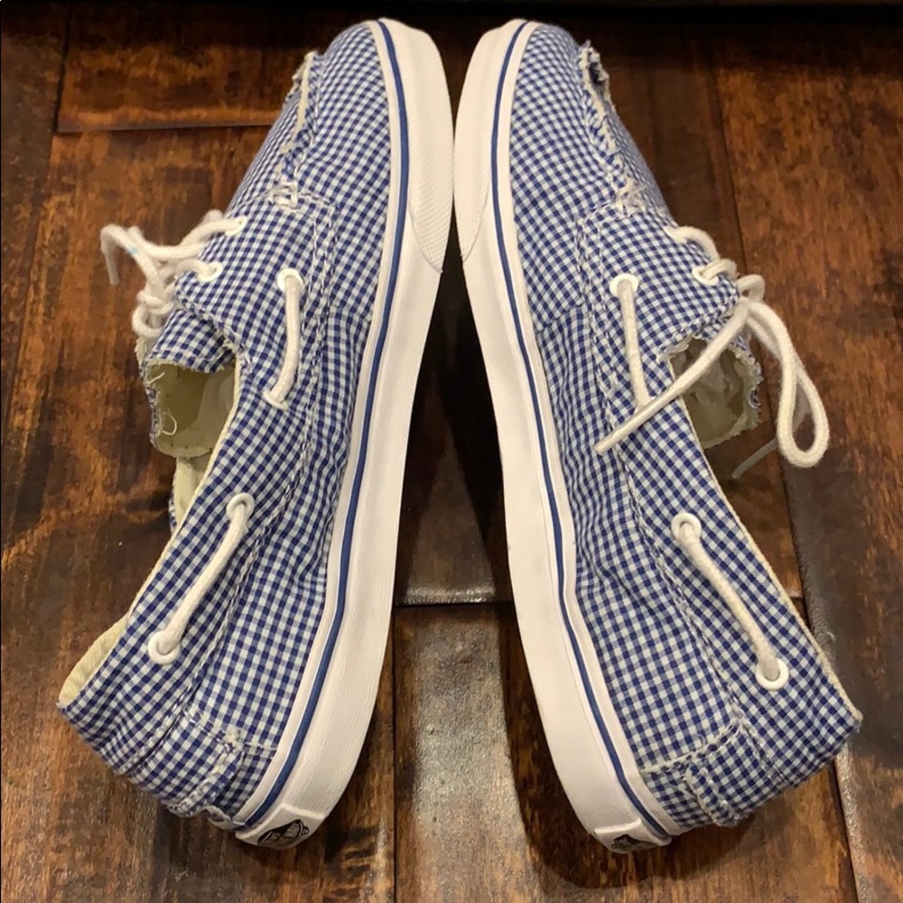 ❗️SOLD❗️Vans Topsiders Unisex Like New Women 7. - Picture 7 of 8
